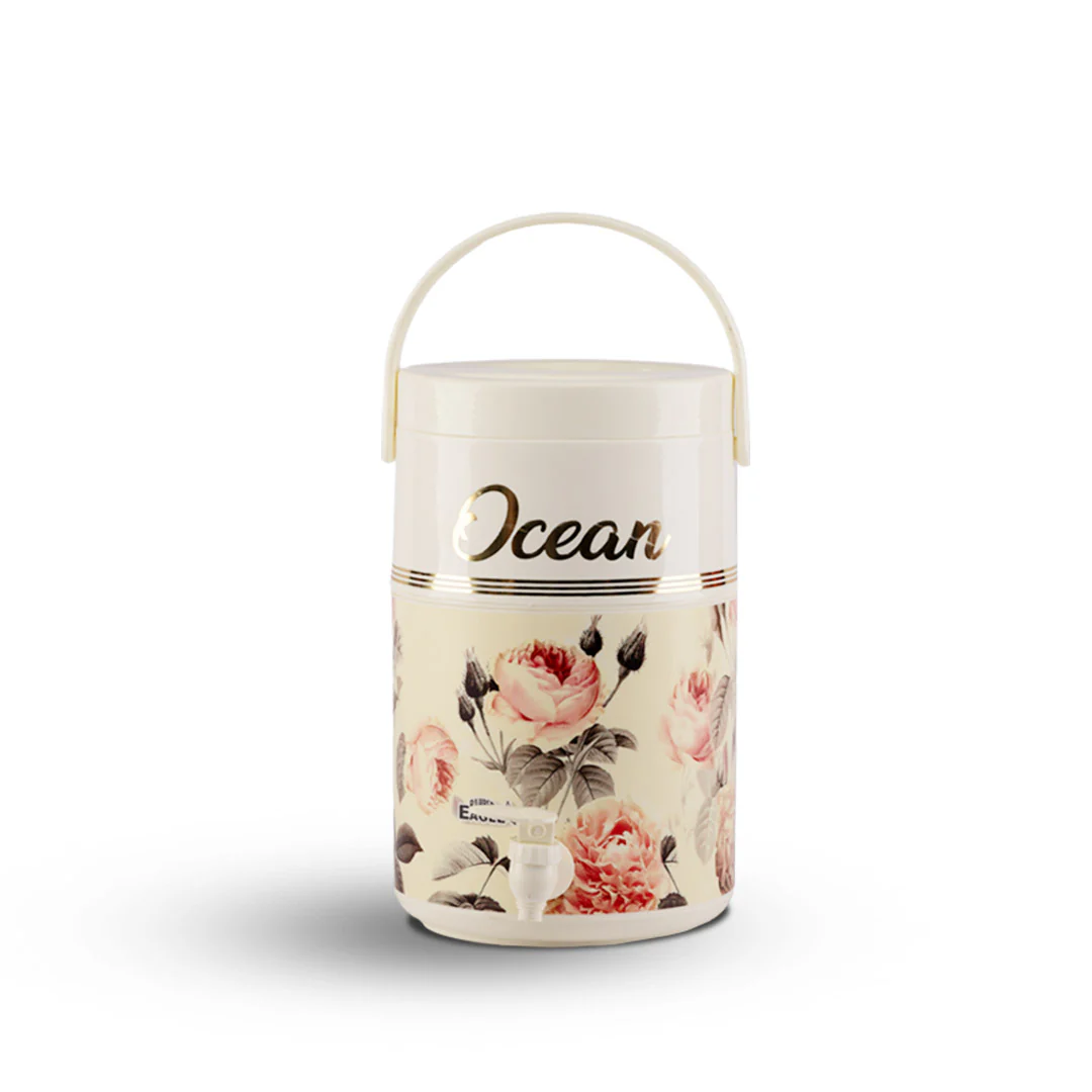 Ocean Cooler (4.5Litre) Cream – Rose Flower