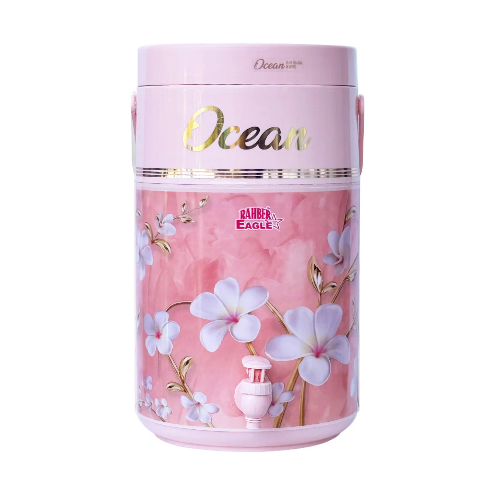 Ocean Cooler (8 Litre) Pink – Light Floral