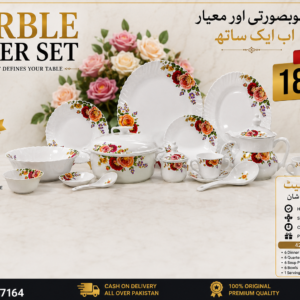 Marble 72 Pcs Dinner Set