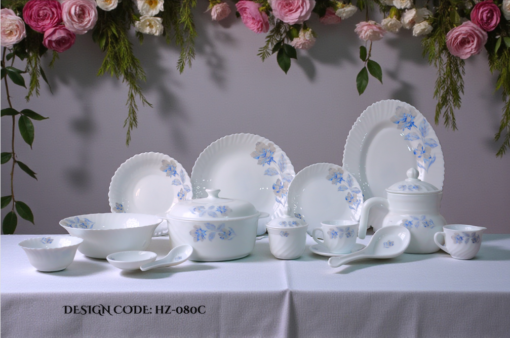 Royal Oscar Marble 72 Pcs Dinner Set – HZ-080C