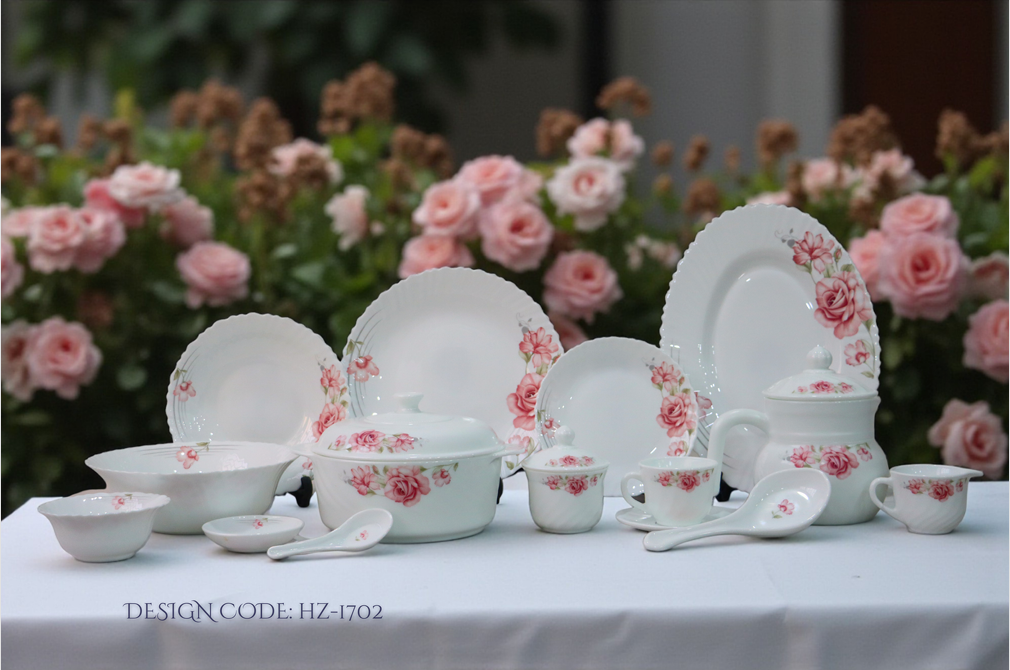 Royal Oscar Marble 72 Pcs Dinner Set – HZ-1702C