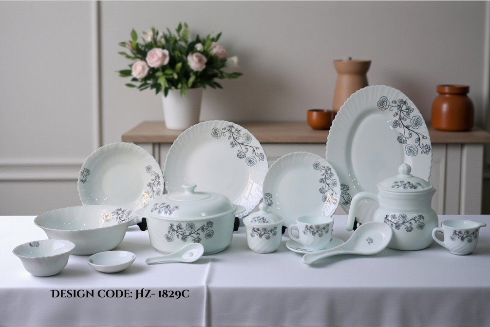 Royal Oscar Marble 72 Pcs Dinner Set – HZ-1829C