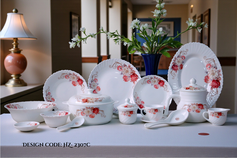 Royal Oscar Marble 72 Pcs Dinner Set – HZ-2307C