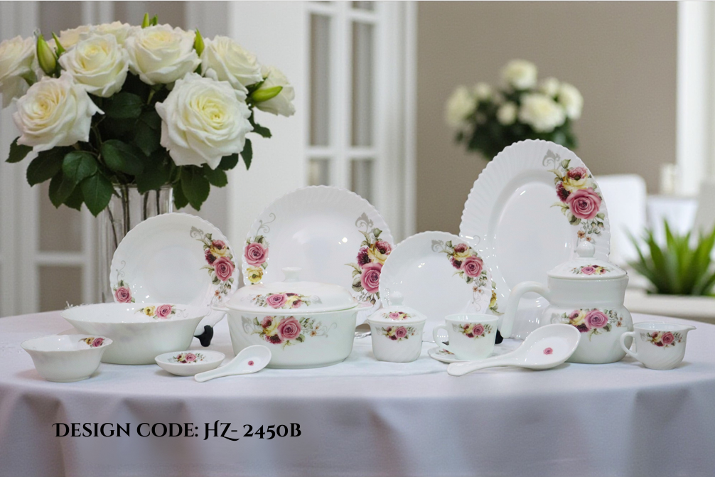 Royal Oscar Marble 72 Pcs Dinner Set – HZ-2450B