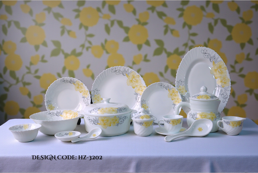 Royal Oscar Marble 72 Pcs Dinner Set – HZ-3202