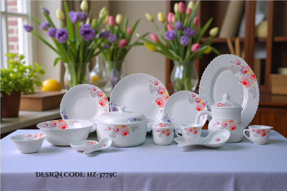Royal Oscar Marble 72 Pcs Dinner Set – HZ-3775C
