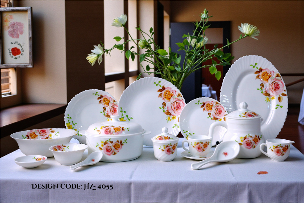 Royal Oscar Marble 72 Pcs Dinner Set – HZ-4055