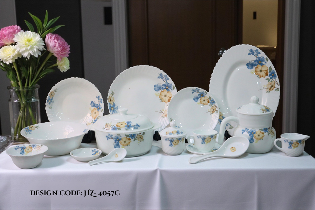 Royal Oscar Marble 72 Pcs Dinner Set – HZ-4057C