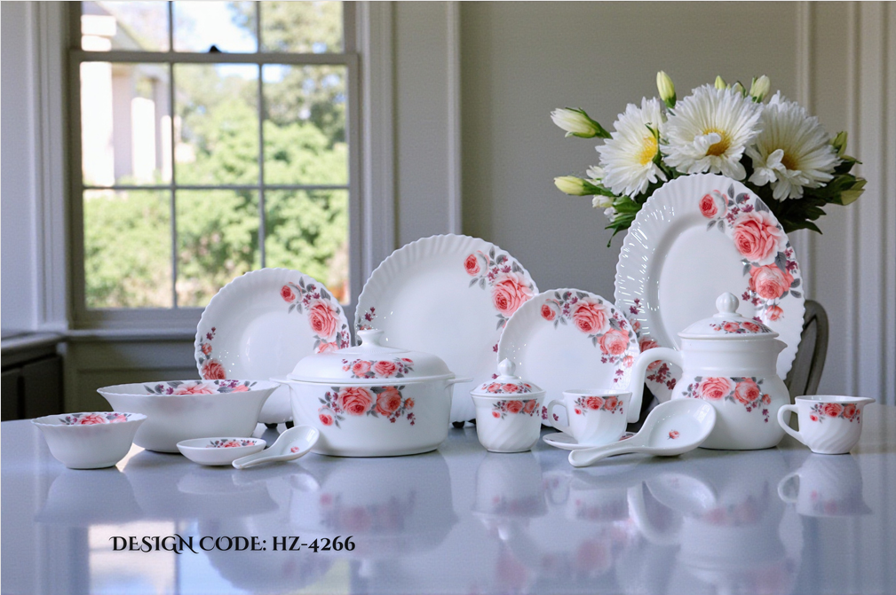 Royal Oscar Marble 72 Pcs Dinner Set – HZ-4466