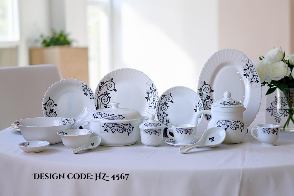 Royal Oscar Marble 72 Pcs Dinner Set – HZ-4567