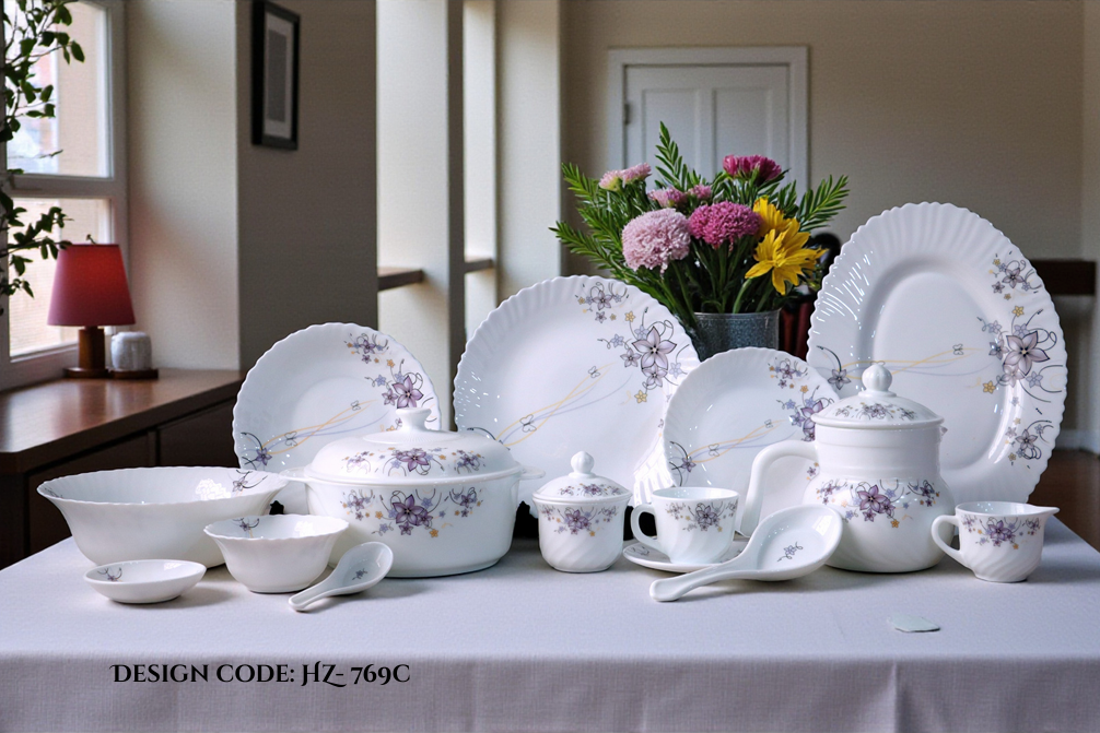 Royal Oscar Marble 72 Pcs Dinner Set – HZ-769C