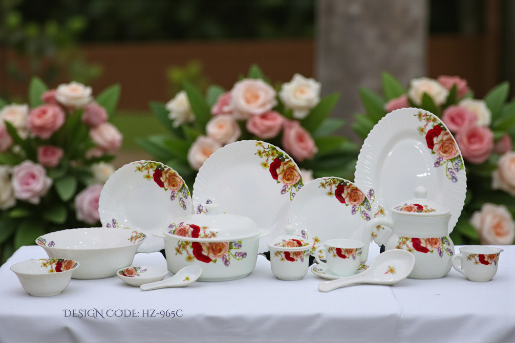 Royal Oscar Marble 72 Pcs Dinner Set – HZ-965C
